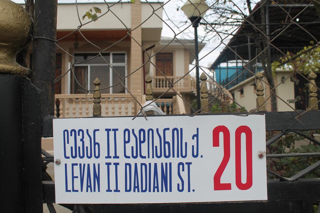 Guest House Levan II Dadiani Zugdidi Zewnętrze zdjęcie